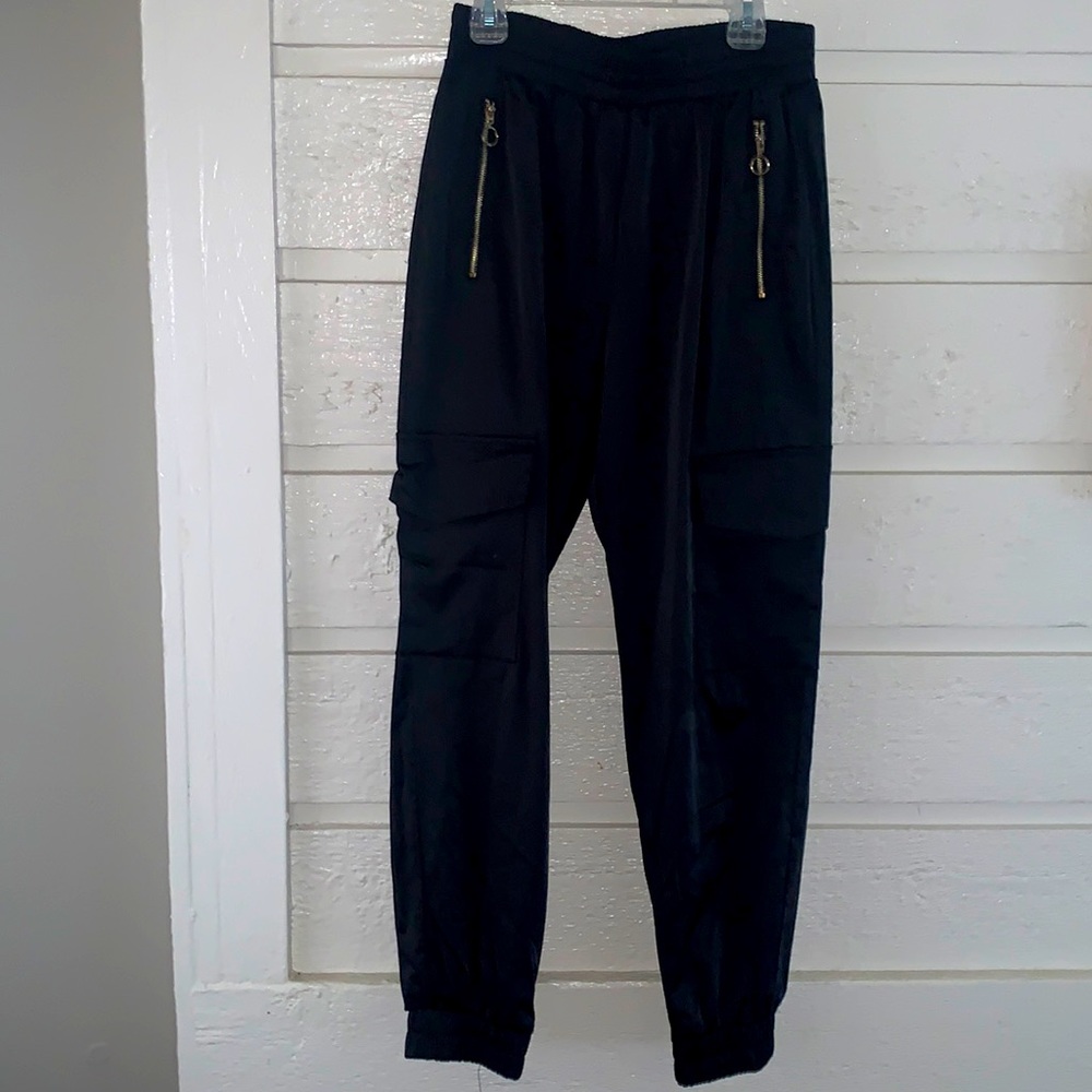 Cargo black pants